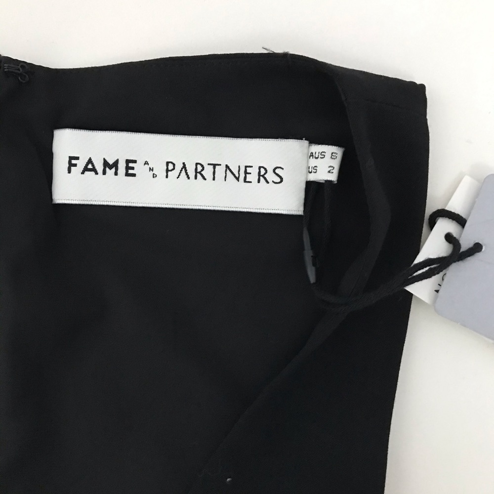 Fame & Partners The Hazel Front Slit Gown 1176 - Picture 5 of 8